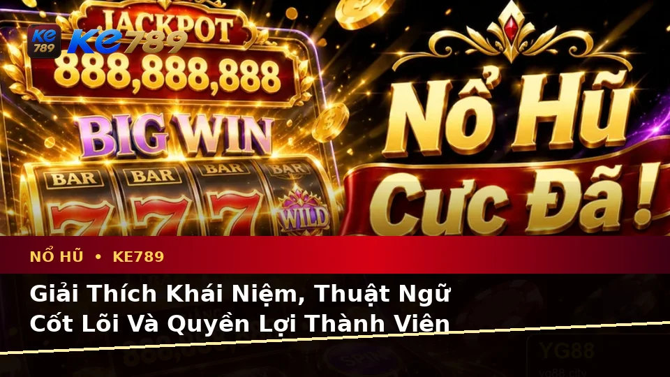 Giải Thích Khái Niệm, Thuật Ngữ Cốt Lõi Và Quyền Lợi Thành Viên Khi Chơi Nổ Hũ KE789 Tại ke789pg.vip
