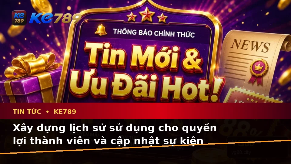 Lập Kế Hoạch Thời Gian, Ngân Sách Và Lịch Sử Sử Dụng Cho Tin Tức KE789 Tại ke789pg.vip: Quyền Lợi Thành Viên Qua Góc Nhìn Dữ Liệu