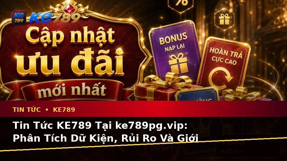 Tin Tức KE789 Tại ke789pg.vip: Phân Tích Dữ Kiện, Rủi Ro Và Giới Hạn Ngân Sách Khi Tìm Hiểu Quyền Lợi Thành Viên