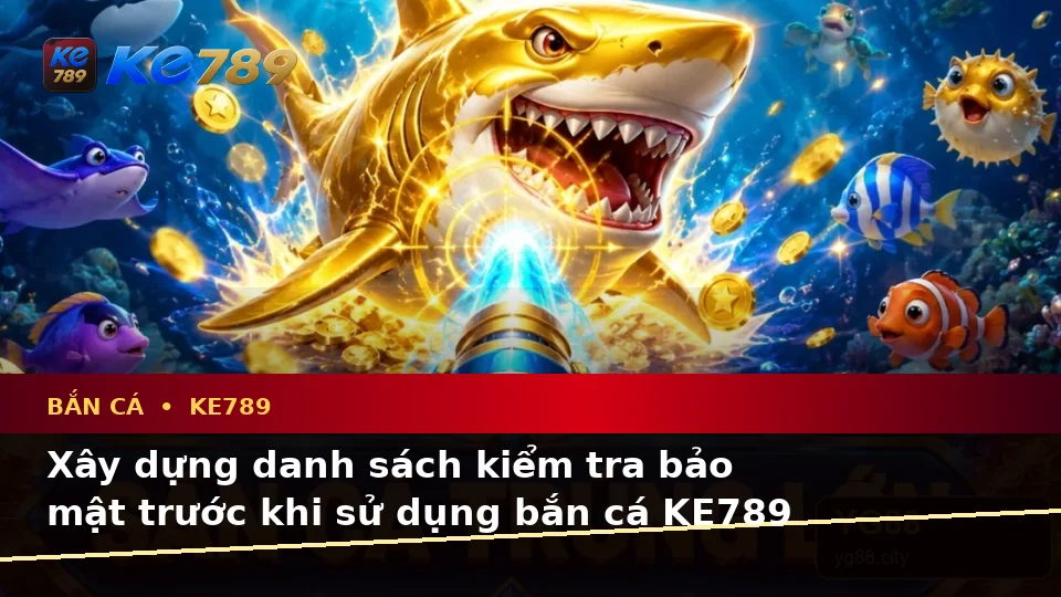 Bắn Cá KE789 Tại ke789pg.vip: Xây Dựng Danh Sách Kiểm Tra Bảo Mật Và Quyền Lợi Thành Viên Trước Khi Săn Thưởng