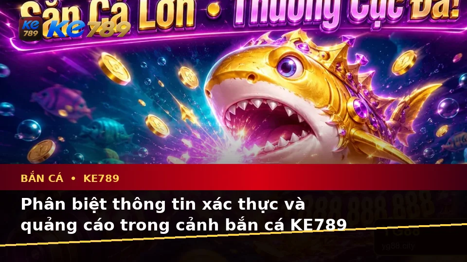 Bắn Cá KE789 Tại ke789pg.vip: Phân Biệt Thông Tin Xác Thực, Quảng Cáo Và Kỳ Vọng Thực Tế Khi Săn Thưởng