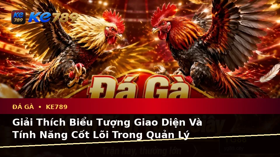 Giải Thích Biểu Tượng, Tính Năng Và Quy Trình Đá Gà Trực Tuyến KE789: Quản Lý Phiên Chơi Và Quyền Lợi Thành Viên Tại ke789pg.vip
