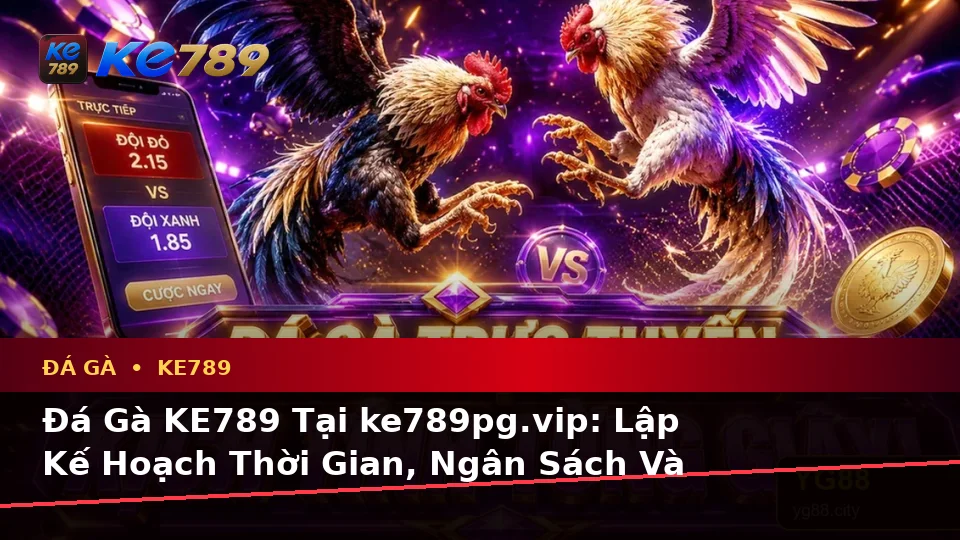 Đá Gà KE789 Tại ke789pg.vip: Lập Kế Hoạch Thời Gian, Ngân Sách Và Lịch Sử Sử Dụng Cho Phiên Chơi Trực Tuyến